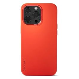 Decoded Custodia in Silicone per iPhone 13 Pro Brick Red