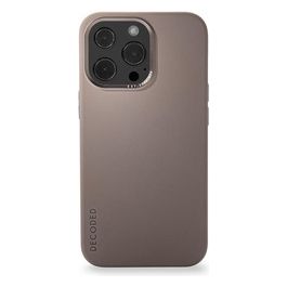 Decoded Custodia in Silicone per iPhone 13 Pro Max Dark Taupe