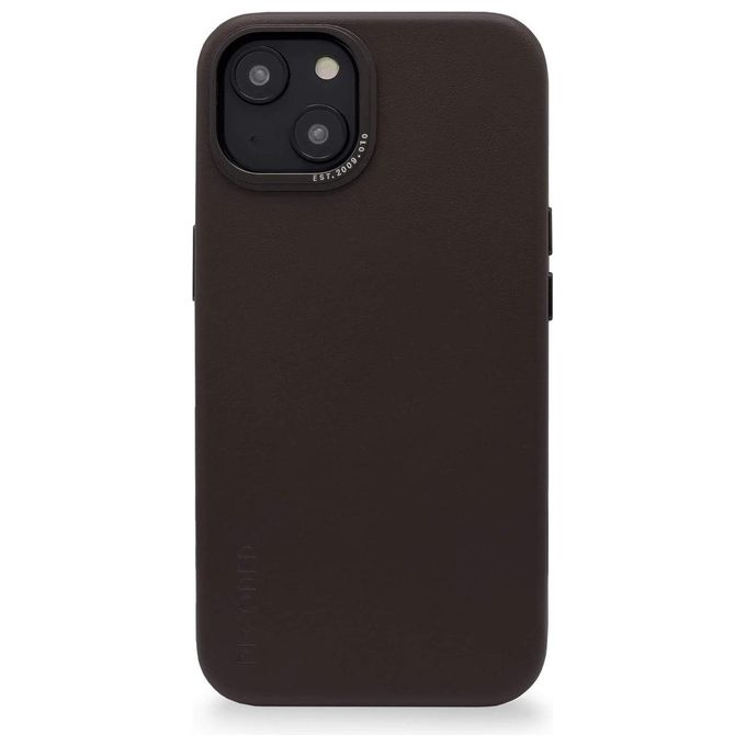 Decoded Leather BackCover per iPhone 14 Plus Chocolate Brown