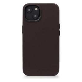 Leather BackCover per iPhone 14 Chocolate Brown
