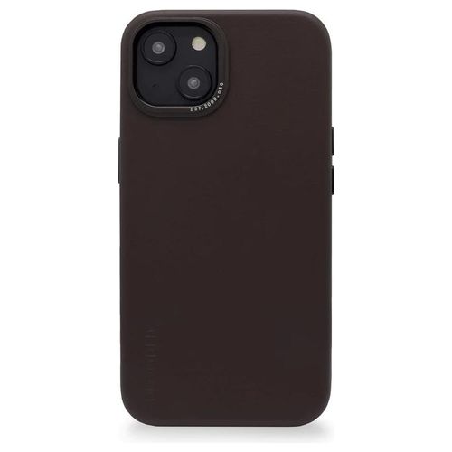 Decoded Leather BackCover per iPhone 14 Chocolate Brown