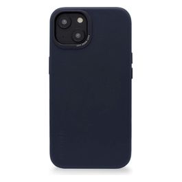 Decoded Leather BackCover per iPhone 14 Plus Steel Blue