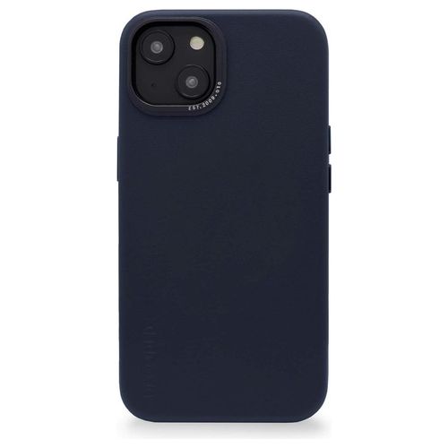 Decoded Leather BackCover per iPhone 14 Plus Steel Blue