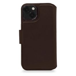 Decoded Leather Detachable Wallet per iPhone 14 Plus Chocolate Brown