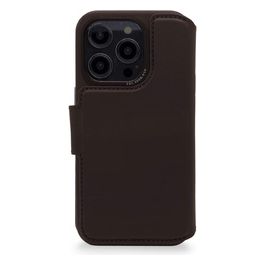 Decoded Leather Detachable Wallet per iPhone 14 Pro Max Chocolate Brown