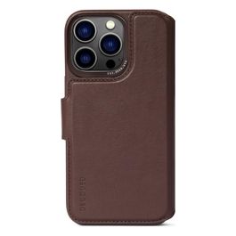Decoded Leather MagSafe Modu Wallet per iPhone 12/13/14 Pro Max Brown
