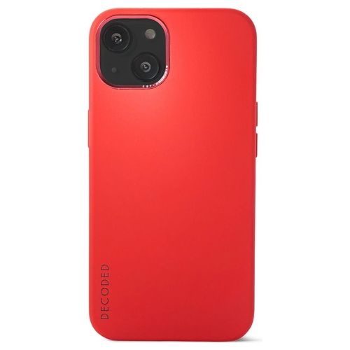 Decoded Silicone BackCover per iPhone 13 Brick Red