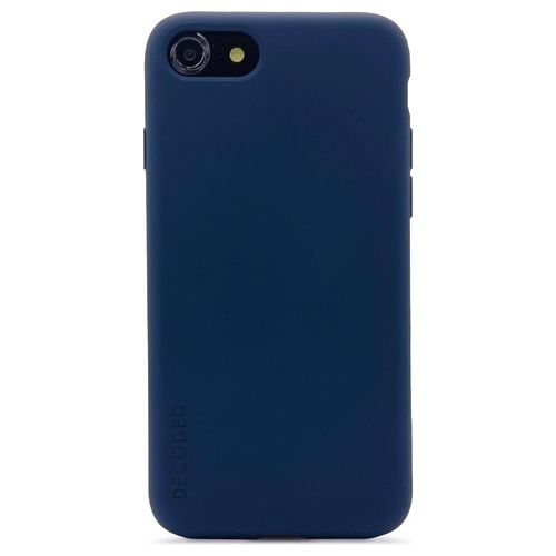 Decoded Silicone Cover Posteriore per iPhone SE3/SE2/8/7/6s/6 Steel Blue