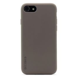 Decoded Silicone Cover Posteriore per iPhone SE3/SE2/8/7/6s/6 Dark Taupe