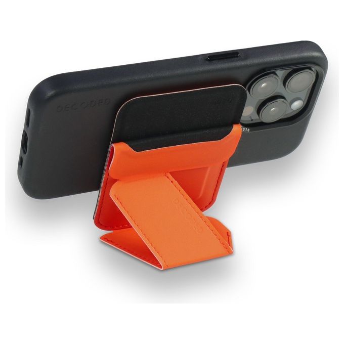 Decoded Silicone MagSafe Card Stand Sleeve Apricot Crush