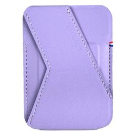 Silicone MagSafe Card Stand Sleeve Lavender