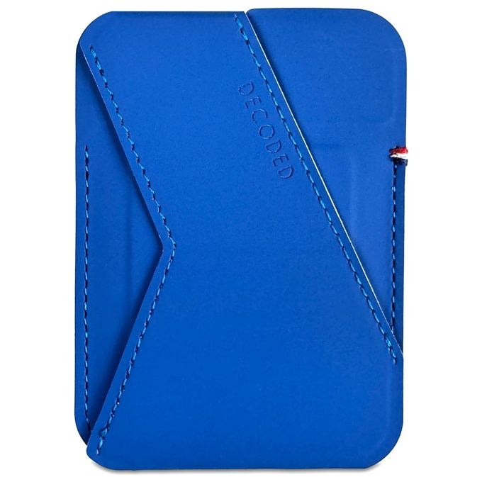 Decoded Silicone MagSafe Card Stand Sleeve Galactic Blue