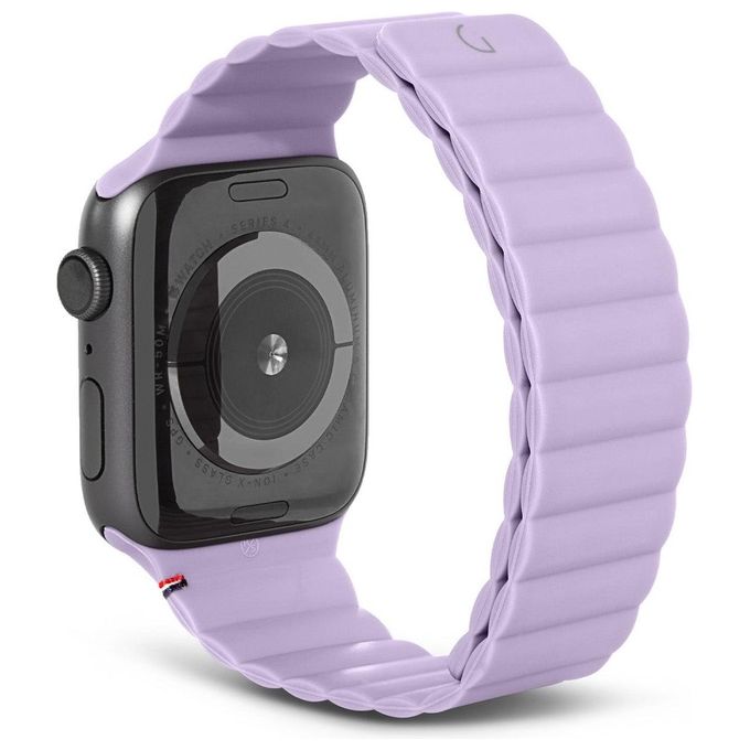 Decoded Silicone Traction Lite Strap per Apple Watch 41-40-38mm Lavanda