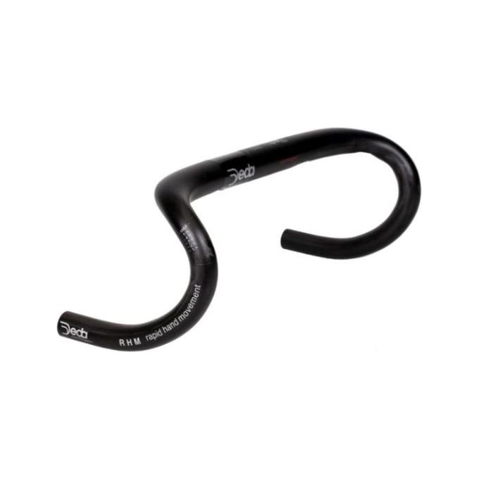 Deda-Elementi Manubrio Bicicletta Super Leggero 46Cm Polish On Black