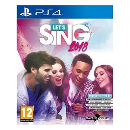 Let's Sing 2018 + 1 Microfono PS4 Playstation 4