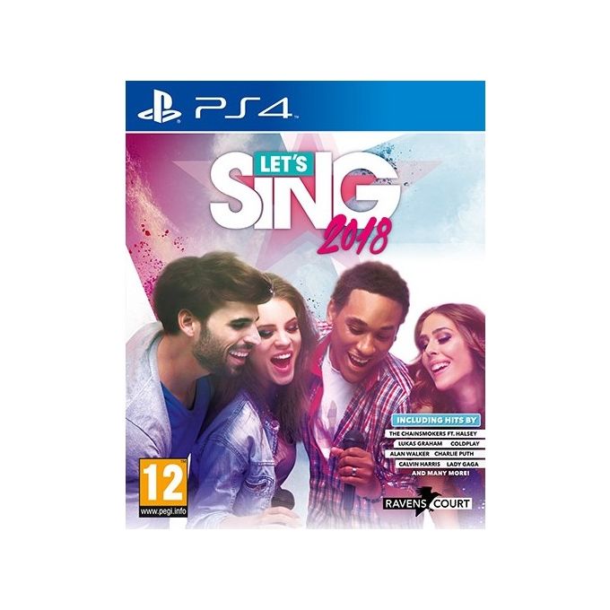 Let's Sing 2018 + 1 Microfono PS4 Playstation 4