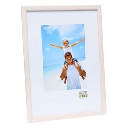 Cornice Portafoto 297x42cm in Legno Bianco