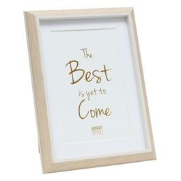 S46WG4 P1 Cornice Portafoto 30x40cm in Plastica Bianco