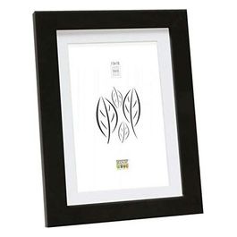 S66KD1 P1 Cornice Portafoto 30x45cm in Legno Argento con Passepartout