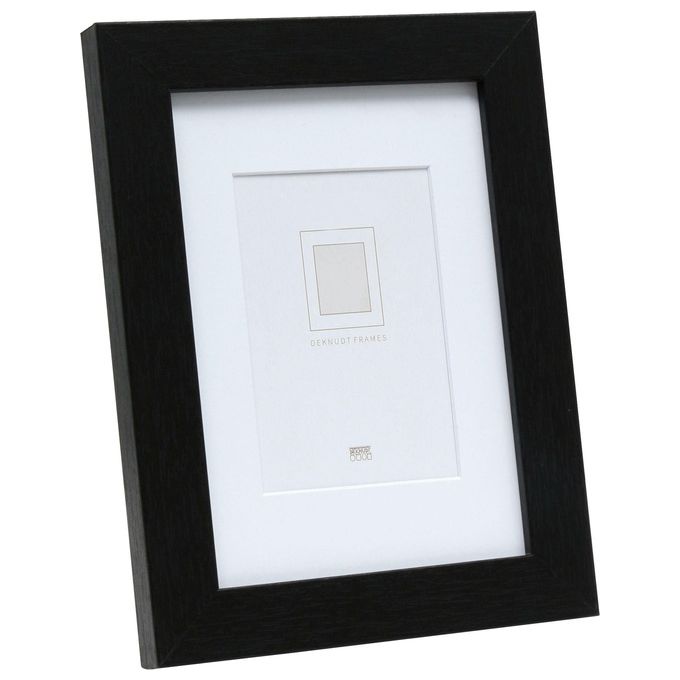 Deknudt S66KF2 P1 Cornice Portafoto 30x45cm in Legno Nero