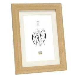 S66KH1 P1 Cornice Portafoto 30x45cm in Legno Color Rovere con Passepartout