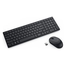 KM555 Tastiera Mouse Incluso Universale RF senza fili  Bluetooth QWERTY Italiano Nero