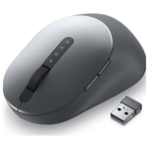 Dell MS5320W Mouse Wireless A RF + Bluetooth Ottico 1600Dpi Mano Destra Grigio