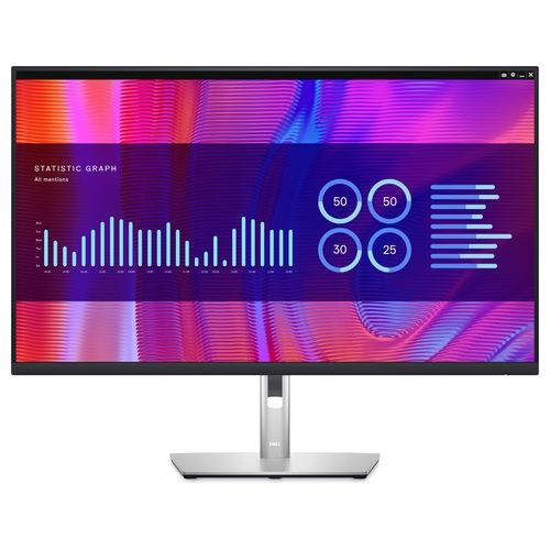 Dell Monitor Flat 31.5" P Series P3223DE 2560x1440 Pixel Quad Hd Lcd Tempo di risposta 5 ms 