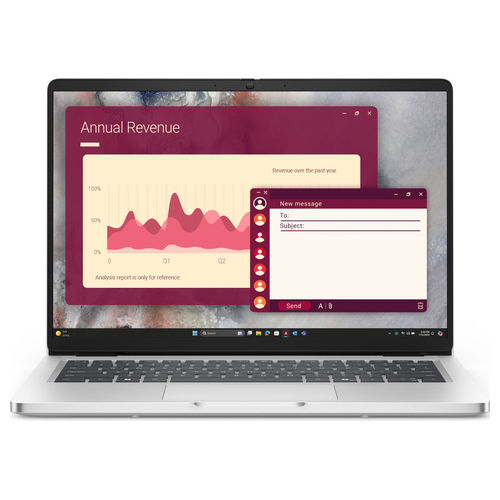 PRO 14 PC14250 Notebook 14 pollici Intel Core Ultra 7 32 GB RAM 512 GB SSD Windows 11 Pro colore Platino