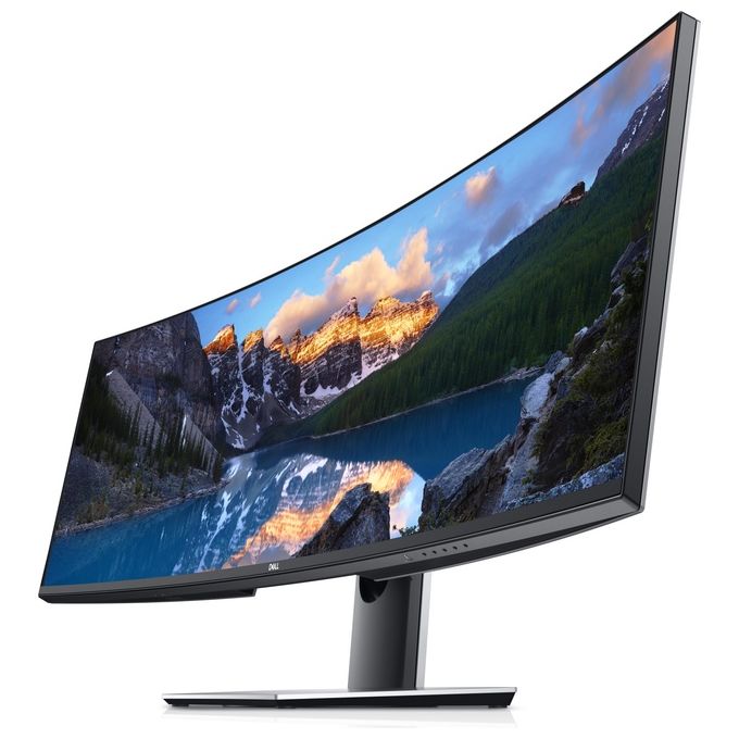 DELL Monitor 49'' LED IPS Curvo U4919DW 5120 x 1440 UltraWide Dual Quad HD Tempo di Risposta 8 ms