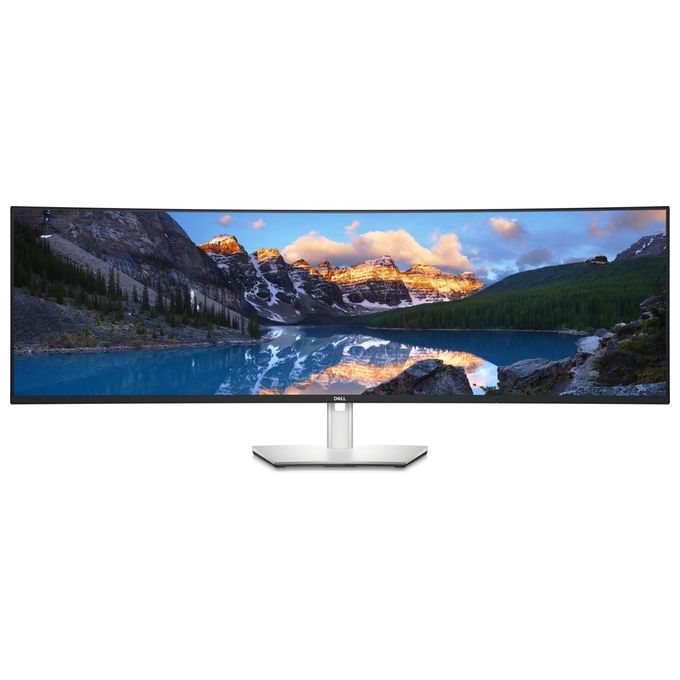 DELL UltraSharp U4924DW Monitor per Pc 49'' 5120x1440 Pixel 5K Ultra HD LCD Nero-Argento