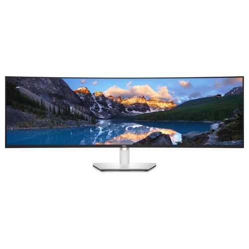 DELL UltraSharp U4924DW Monitor per Pc 49" 5120x1440 Pixel 5K Ultra HD LCD Nero/Argento