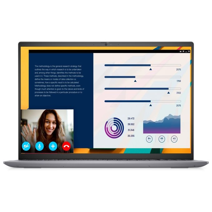 Dell Vostro 5620 Notebook, Processore Intel Core i5-1240P, Ram 16Gb, Hd 512Gb SSD, Display 16'', Windows 11 Pro