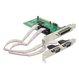 DeLOCK 1x Parallel e 2x Serial - PCI card Scheda di Interfaccia e Adattatore