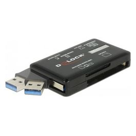 91758 Lettore di Schede USB 3.2 Gen 1 Nero
