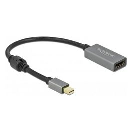 DeLOCK Adattatore Video 0.2mt Mini DisplayPort HDMI tipo A Standard Nero/Grigio