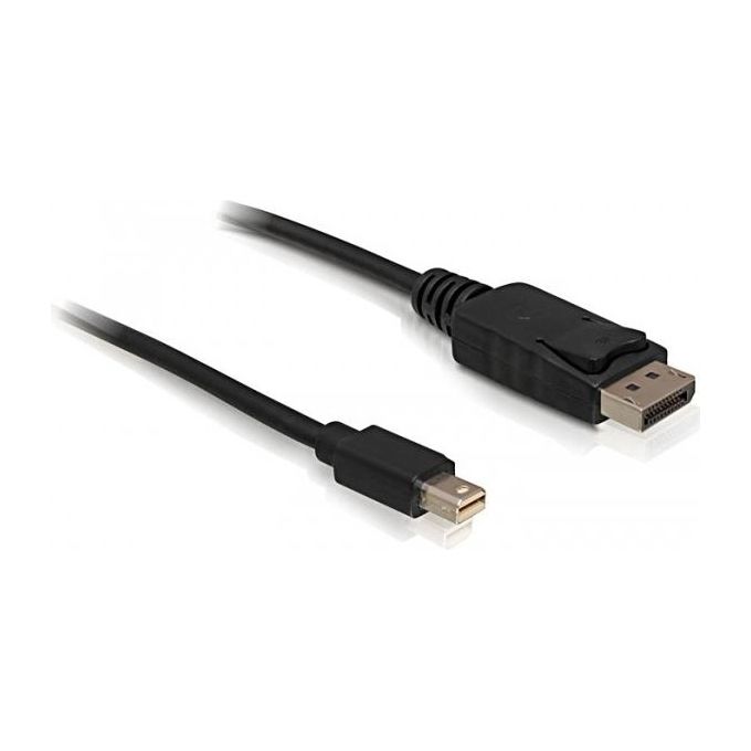 DeLOCK Cavo 1mt DisplayPort a Mini DisplayPort Nero