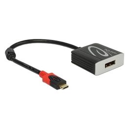 DeLOCK Cavo di Interfaccia e Adattatore USB Type-C DisplayPort Nero