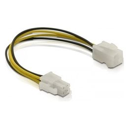 DeLOCK Power Cable P4 Male/Female 0.15mt