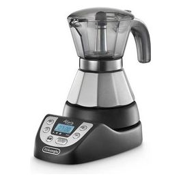 DeLonghi Alicia 1/2 Tazze EMKP21 Moka Elettrica Nero/Argento