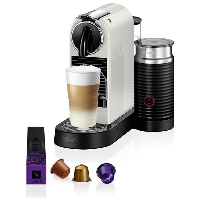 DeLonghi Citiz and Milk Macchina da Caffe' con Filtro 1Lt Bianco