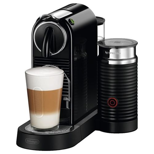 DeLonghi Citiz & Milk Macchina da Caffe' Semi-Automatica con Filtro 1Lt Nero