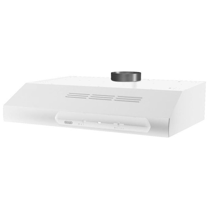 DeLonghi DCH 6 W EC Cappa a Parete Classe energetica D 3 Velocita' Sottopensile Aspirante o Filtrante 60 cm Bianco