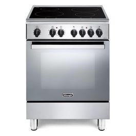 De Longhi DMX 64 IN ED Linea Design Cucina a Induzione Libera Installazione Forno Elettrico 4 Zone Classe energetica A Contaminuti Cassetto Scaldavivande 6 Funzioni 60 cm Acciaio Inox