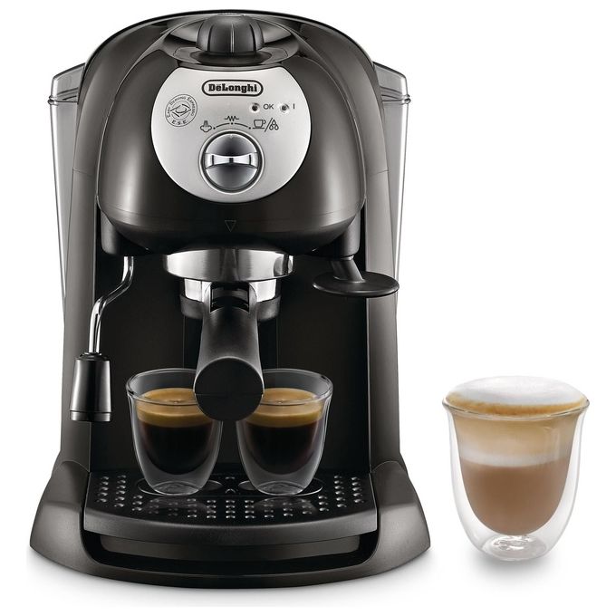 DeLonghi EC201CD.B Macchina da Caffe' Sistema Manuale Potenza 1050 W Capacita' 1 Litri Cappuccino System Nero