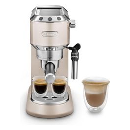 EC785.GY Dedica Metallics Macchina da Caffe' Sistema Manuale Potenza 1300 W Capacita' 1,1 Litri Thermoblock Cappuccino System
