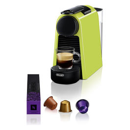 De’Longhi Essenza Mini EN85L, Macchina da Espresso, 0.6 L, Nero e Lime