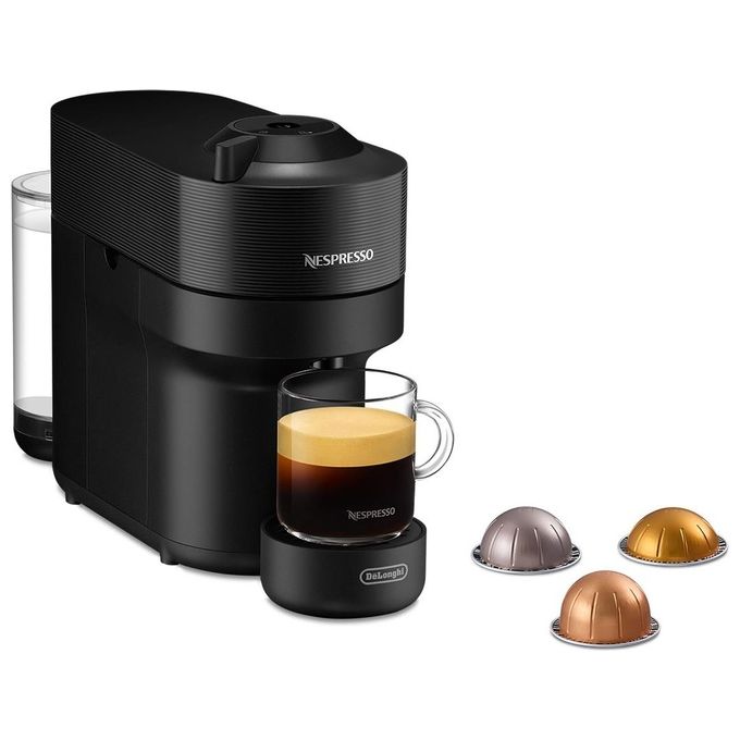 Image of DeLonghi ENV 90.B Vertuo Pop Nero Macchina da Caffe' Sistema Capsule Nespresso Vertuo Serbatoio Acqua 0.56 Litri