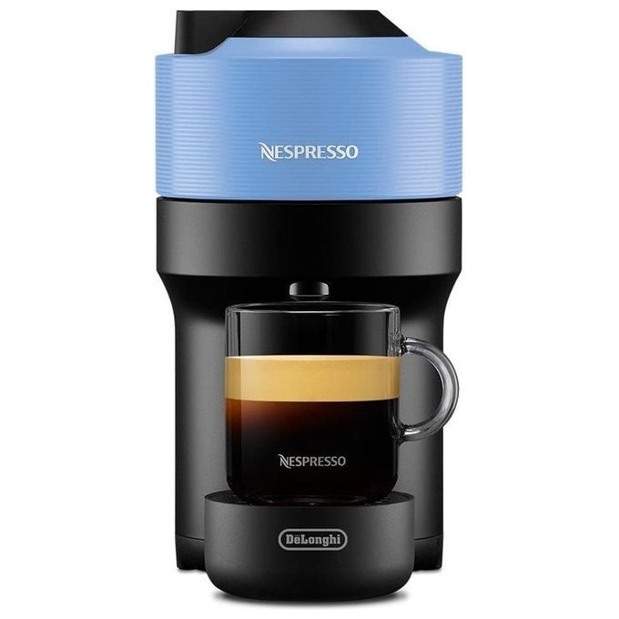 DeLonghi ENV 90.A Vertuo Pop Blu Macchina da Caffe' Sistema Capsule Nespresso Vertuo Serbatoio Acqua 0.56 Litri