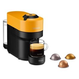 DeLonghi ENV 90.Y Vertuo Pop Giallo Macchina da Caffe' Sistema Capsule Nespresso Vertuo Serbatoio Acqua 0.56 Litri